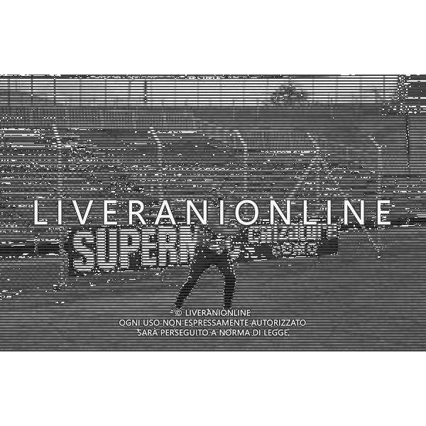 ALLENAMENTO DEL COMO CAMPIONATO CALCIO SERIE B 1979-1980 - RETROSPETTIVA NELLA FOTO VILLIAM (WILLIAM) VECCHI PORTIERE AGENZIA ALDO LIVERANI SAS 