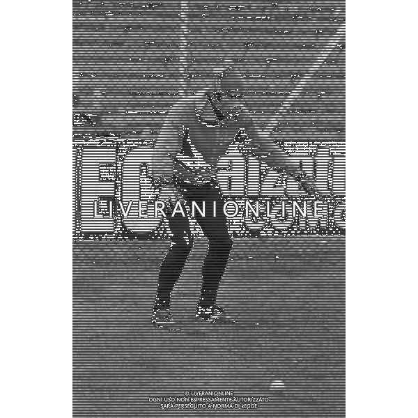 ALLENAMENTO DEL COMO CAMPIONATO CALCIO SERIE B 1979-1980 - RETROSPETTIVA NELLA FOTO VILLIAM (WILLIAM) VECCHI PORTIERE AGENZIA ALDO LIVERANI SAS 