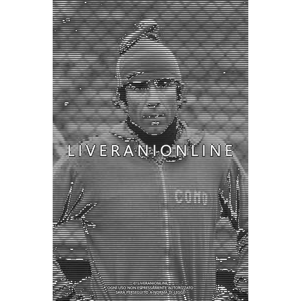 ALLENAMENTO DEL COMO CAMPIONATO CALCIO SERIE B 1979-1980 - RETROSPETTIVA NELLA FOTO VILLIAM (WILLIAM) VECCHI PORTIERE AGENZIA ALDO LIVERANI SAS 