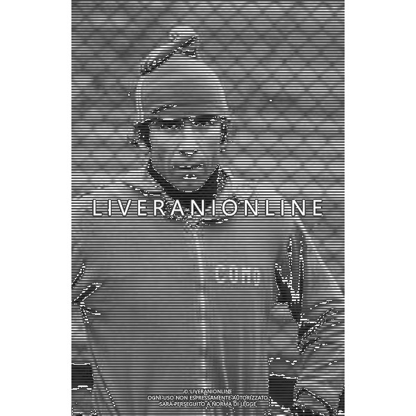 ALLENAMENTO DEL COMO CAMPIONATO CALCIO SERIE B 1979-1980 - RETROSPETTIVA NELLA FOTO VILLIAM (WILLIAM) VECCHI PORTIERE AGENZIA ALDO LIVERANI SAS 