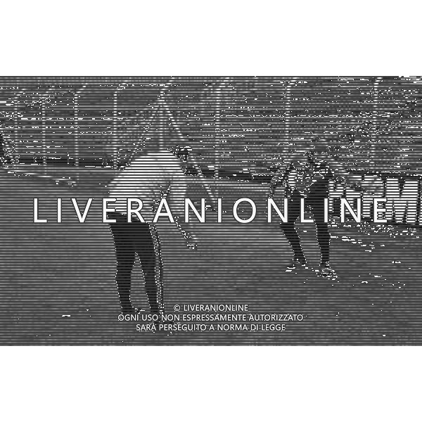 ALLENAMENTO DEL COMO CAMPIONATO CALCIO SERIE B 1979-1980 - RETROSPETTIVA NELLA FOTO VILLIAM (WILLIAM) VECCHI PORTIERE AGENZIA ALDO LIVERANI SAS 