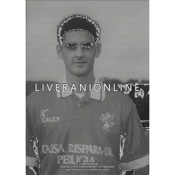 1995-1996 PERUGIA CALCIO PRIMI PIANI ROSA GIOCATORI NELLA FOTO GIACOMO DI CARA AG ALDO LIVERANI SAS