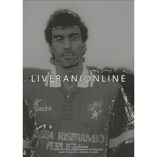 1995-1996 PERUGIA CALCIO PRIMI PIANI ROSA GIOCATORI NELLA FOTO ROCCO PAGANO AG ALDO LIVERANI SAS