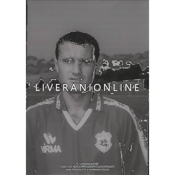 1995-1996 ANCONA CALCIO PRIMI PIANI ROSA GIOCATORI NELLA FOTO EDOARDO ARTISTICO AG ALDO LIVERANI SAS