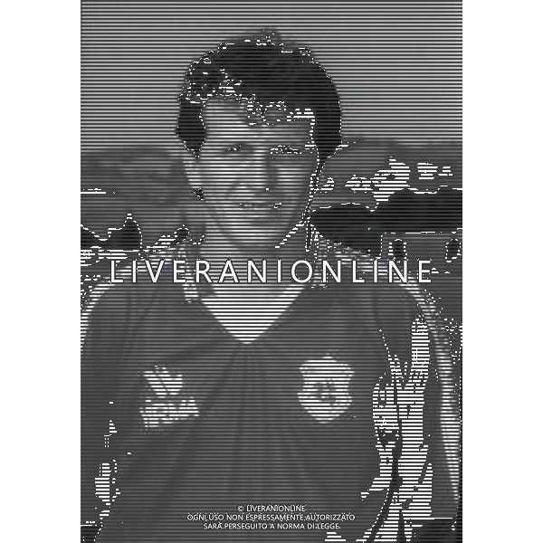1995-1996 ANCONA CALCIO PRIMI PIANI ROSA GIOCATORI NELLA FOTO GIANNI CAVEZZI AG ALDO LIVERANI SAS