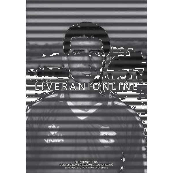 1995-1996 ANCONA CALCIO PRIMI PIANI ROSA GIOCATORI NELLA FOTO IACOBELLI AGOSTINO AG ALDO LIVERANI SAS