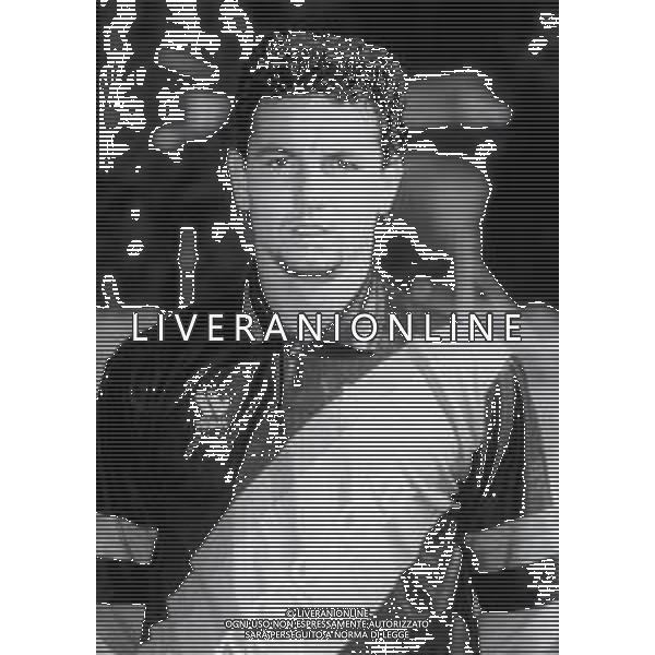 1995-1996 VENEZIA CALCIO ROSA PRIMI PIANI GIOCATORI NELLA FOTO MARCO BAROLLO AG ALDO LIVERANI SAS