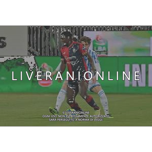 27-1-2023. Cagliari Calcio-S.P.A.L. Ferrara, 22° giornata serie BKT 2022/2023, stadio Unipol Domus Cagliari. Foto Salvatore Moi/Aldo Liverani s.a.s. Nella foto: Zito Luvumbo Cagliari ©MOI SALVATORE / AGENZIA ALDO LIVERANI SAS 