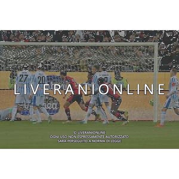 27-1-2023. Cagliari Calcio-S.P.A.L. Ferrara, 22° giornata serie BKT 2022/2023, stadio Unipol Domus Cagliari. Foto Salvatore Moi/Aldo Liverani s.a.s. Nella foto: Gol ed esultanta in casa, del Cagliari Calcio contro S.P.A.L. allo stadio Unipol Domuis di Cagliari. Segna: Giorgio Altare Cagliari ©MOI SALVATORE / AGENZIA ALDO LIVERANI SAS 