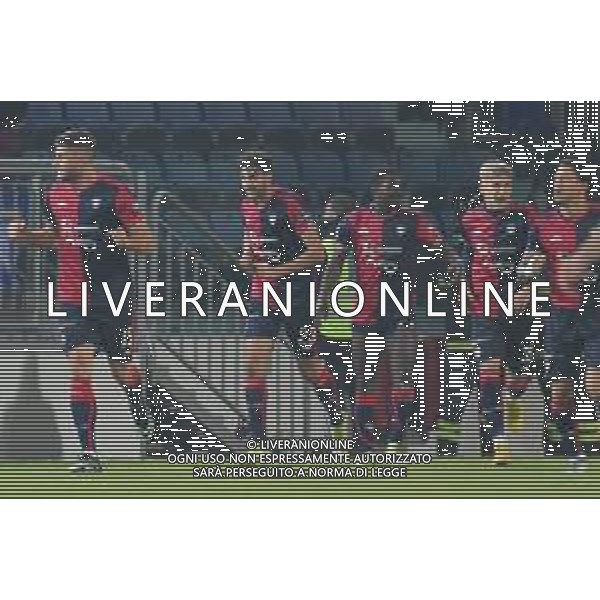 27-1-2023. Cagliari Calcio-S.P.A.L. Ferrara, 22° giornata serie BKT 2022/2023, stadio Unipol Domus Cagliari. Foto Salvatore Moi/Aldo Liverani s.a.s. Nella foto: Gol ed esultanta in casa, del Cagliari Calcio contro S.P.A.L. allo stadio Unipol Domuis di Cagliari. Segna: Giorgio Altare Cagliari ©MOI SALVATORE / AGENZIA ALDO LIVERANI SAS 