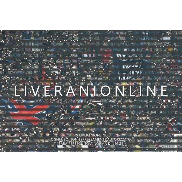 27-1-2023. Cagliari Calcio-S.P.A.L. Ferrara, 22° giornata serie BKT 2022/2023, stadio Unipol Domus Cagliari. Foto Salvatore Moi/Aldo Liverani s.a.s. Nella foto: Sconvolts, tifosi del Cagliari Calcio in curva nord dello stadio Unipol Domus di Cagliari. ©MOI SALVATORE / AGENZIA ALDO LIVERANI SAS 