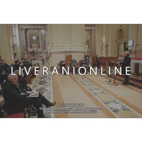 IMOLA 28 01 2023 CATTEDRALE SAN CASSIANO PRESENTAZIONE DEGLI INTERVENTI DI RESTAURO DELLA CATTEDRALE SAN CASSIANO NELLA FOTO RODOLFO ORTOLANI PRESIDENTE DELLA FONDAZIONE CASSA DI RISPARMIO DI IMOLA ©SANNA / AGENZIA ALDO LIVERANI SAS