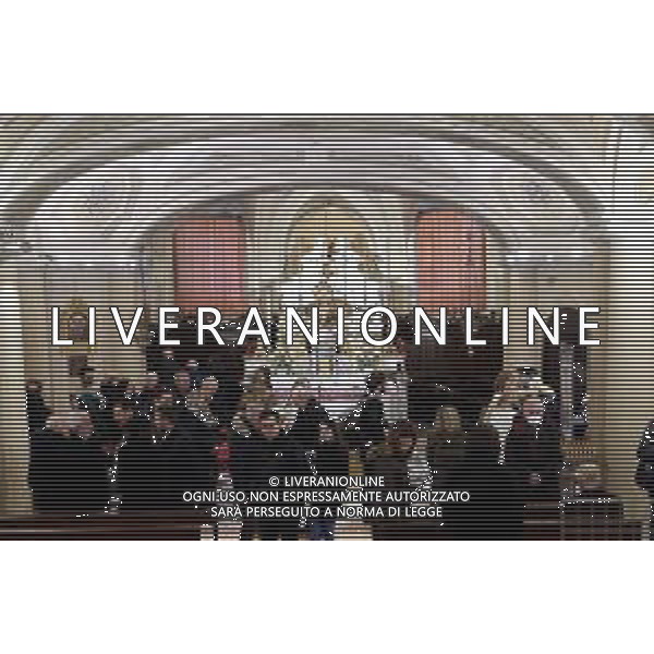 IMOLA 28 01 2023 CATTEDRALE SAN CASSIANO PRESENTAZIONE DEGLI INTERVENTI DI RESTAURO DELLA CATTEDRALE SAN CASSIANO NELLA FOTO CRIPTA CHE E\' STATA RISTRUTURATA CON L\'AIUTO DELLA FONDAZIONE CASSA DI RISPARMIO IMOLA ©SANNA / AGENZIA ALDO LIVERANI SAS
