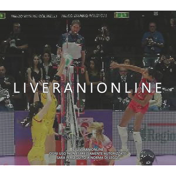 CASALECCHIO DI RENO FINALI DI COPPA ITALIA VOLLEY FEMMINILE NELLA FOTO JORDAN THOMPSON DEL MILANO VERO VOLLEY NELLA SEMIFINALE CONTRO IL BERGAMO VOLLEY FOTO GIANNI SANNA-AG ALDO LIVERANI SAS