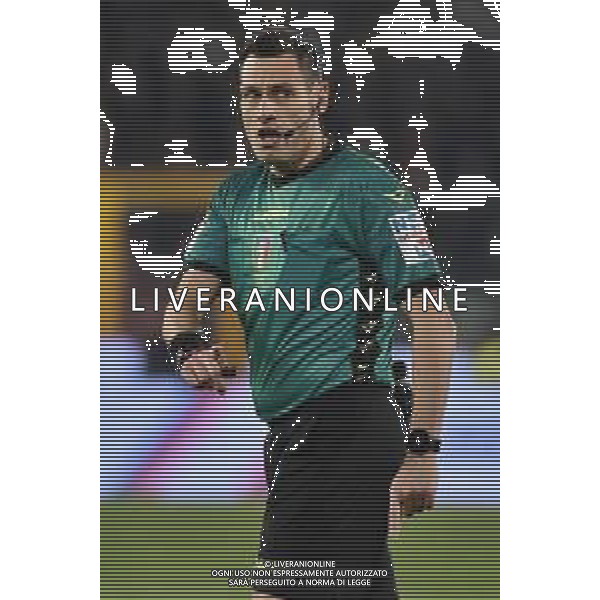 l\'arbitro Maurizio Mariani di Aprilia (LT) Cremonese vs Inter Cremona 28-01-2023 Stadio Giovanni Zini Campionato Serie A TIM - 20a giornata foto Roberto Garavaglia/ag. Aldo Liverani sas