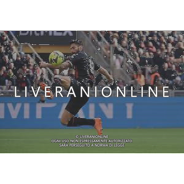 sullo 0 a 0 Olivier Giroud (Milan) segna il gol dell\'1 a 0 ma la rete viene annullata dal VAR Milan vs Sassuolo Milano 29-01-2023 Stadio Giuseppe Meazza - San Siro Campionato Serie A TIM - 20a giornata foto Roberto Garavaglia/ag. Aldo Liverani sas/ AGENZIA ALDO LIVERANI SAS