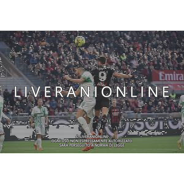 Olivier Giroud (Milan) segna il gol dell\'1 a 2 Milan vs Sassuolo Milano 29-01-2023 Stadio Giuseppe Meazza - San Siro Campionato Serie A TIM - 20a giornata foto Roberto Garavaglia/ag. Aldo Liverani sas/ AGENZIA ALDO LIVERANI SAS