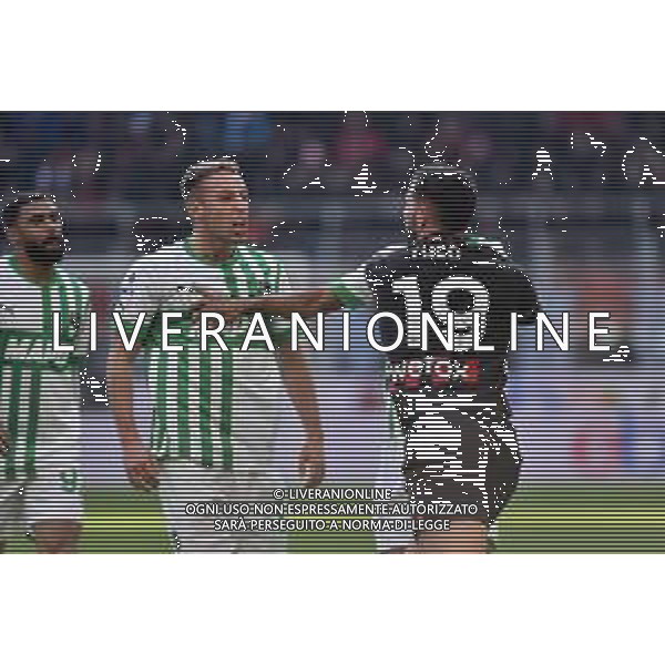 tensione Davide Frattesi (Sassuolo) e Theo Hernandez (Milan) Milan vs Sassuolo Milano 29-01-2023 Stadio Giuseppe Meazza - San Siro Campionato Serie A TIM - 20a giornata foto Roberto Garavaglia/ag. Aldo Liverani sas/ AGENZIA ALDO LIVERANI SAS