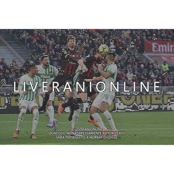 Olivier Giroud (Milan) occasione da gol Milan vs Sassuolo Milano 29-01-2023 Stadio Giuseppe Meazza - San Siro Campionato Serie A TIM - 20a giornata foto Roberto Garavaglia/ag. Aldo Liverani sas/ AGENZIA ALDO LIVERANI SAS