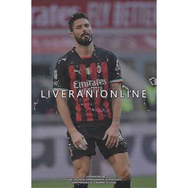 Olivier Giroud (Milan) Milan vs Sassuolo Milano 29-01-2023 Stadio Giuseppe Meazza - San Siro Campionato Serie A TIM - 20a giornata foto Roberto Garavaglia/ag. Aldo Liverani sas/ AGENZIA ALDO LIVERANI SAS