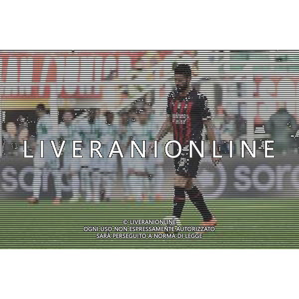 Olivier Giroud (Milan) delusione dopo il gol del 4 a 1 Sassuolo Milan vs Sassuolo Milano 29-01-2023 Stadio Giuseppe Meazza - San Siro Campionato Serie A TIM - 20a giornata foto Roberto Garavaglia/ag. Aldo Liverani sas/ AGENZIA ALDO LIVERANI SAS