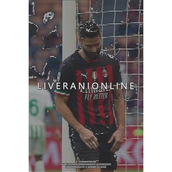DELUSIONE olivier giroud - MILAN vs SASSUOLO Campionato calcio Serie A TIM 29-01-2023 ©GIAMPIETRI PAOLO/ AGENZIA ALDO LIVERANI SAS