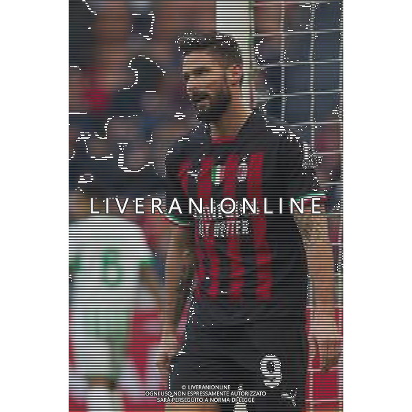 DELUSIONE olivier giroud - MILAN vs SASSUOLO Campionato calcio Serie A TIM 29-01-2023 ©GIAMPIETRI PAOLO/ AGENZIA ALDO LIVERANI SAS