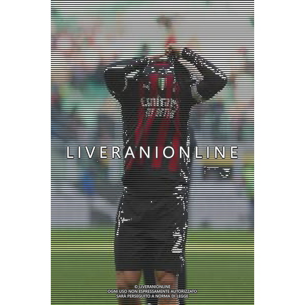 delusione davide calabria fine gara - MILAN vs SASSUOLO Campionato calcio Serie A TIM 29-01-2023 ©GIAMPIETRI PAOLO/ AGENZIA ALDO LIVERANI SAS