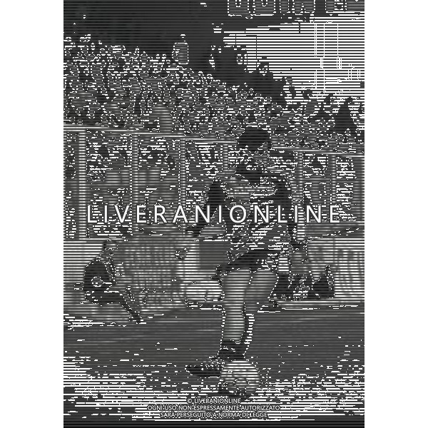 12-02-1989 GENOVA CAMPIONATO DI CALCIO SERIE B GENOA-ANCONA 1-1 NELLA FOTO ROBERTO ONORATI AG ALDO LIVERANI SAS