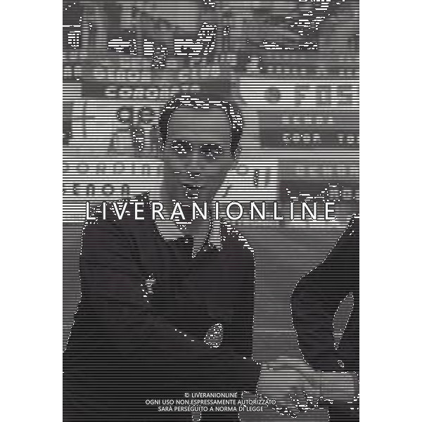 12-02-1989 GENOVA CAMPIONATO DI CALCIO SERIE B GENOA-ANCONA 1-1 NELLA FOTO L\'ARBITRO ALESSANDRO GUIDI AG ALDO LIVERANI SAS