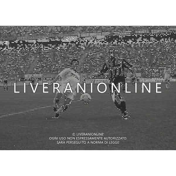 29-08-1993 MILANO CAMPIONATO DI CALCIO SERIE A INTER-REGGIANA 2-1 NELLA FOTO FRANCESCO DELL\'ANNO E GIUSEPPE SCIENZA AG ALDO LIVERANI SAS