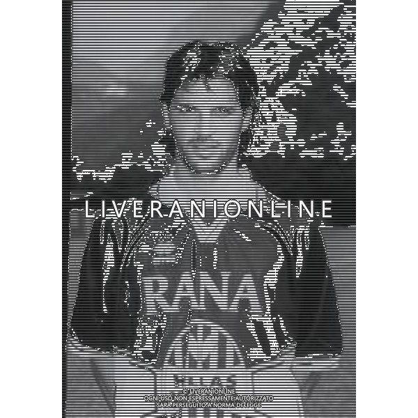 1995-1996 PRIMI PIANI ROSA GIOCATORI VERONA CALCIO NELLA FOTO ALADINO VALOTI AG ALDO LIVERANI SAS