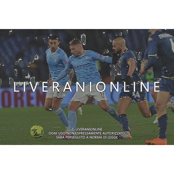 Lazio vs Fiorentina Campionato Serie A TIM - 20 Giornata - Stadio Olimpico - Roma 29-01-2023 nella foto ciro Immobile e Amrabat ©Federico Gaetano / AGENZIA ALDO LIVERANI SAS