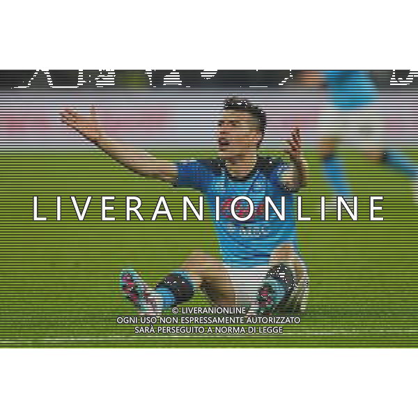 NAPOLI vs ROMA Campionato Calcio Serie A TIM - 20a Giornata 29-01-2023 NELLA FOTO Hirving Lozano ©MOSCA / AGENZIA ALDO LIVERANI SAS