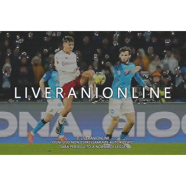NAPOLI vs ROMA Campionato Calcio Serie A TIM - 20a Giornata 29-01-2023 NELLA FOTO Paulo Dybala, Khvicha Kvaratskhelia ©MOSCA / AGENZIA ALDO LIVERANI SAS