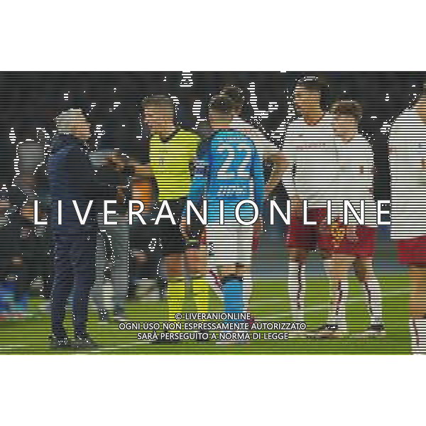 NAPOLI vs ROMA Campionato Calcio Serie A TIM - 20a Giornata 29-01-2023 NELLA FOTO arbitro orsato Jose\' Mourinho ©MOSCA / AGENZIA ALDO LIVERANI SAS