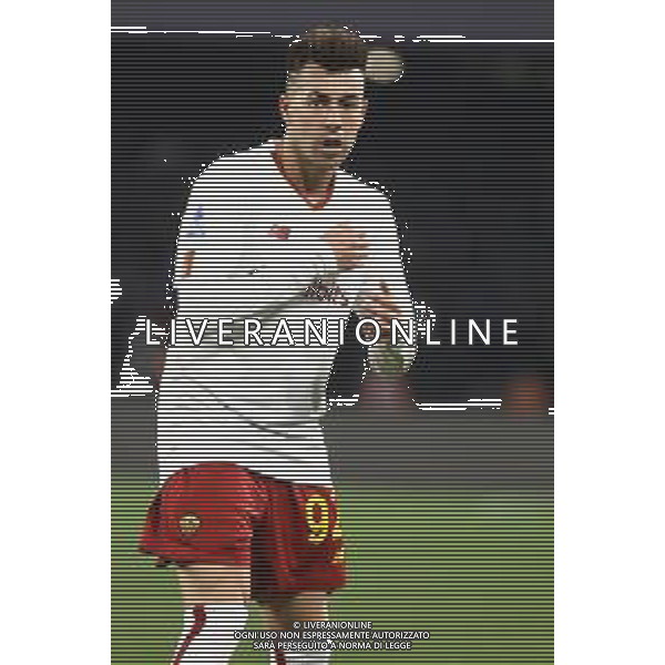 NAPOLI vs ROMA Campionato Calcio Serie A TIM - 20a Giornata 29-01-2023 NELLA FOTO esultanza dopo il gol di Stephan El Shaarawy ©MOSCA / AGENZIA ALDO LIVERANI SAS