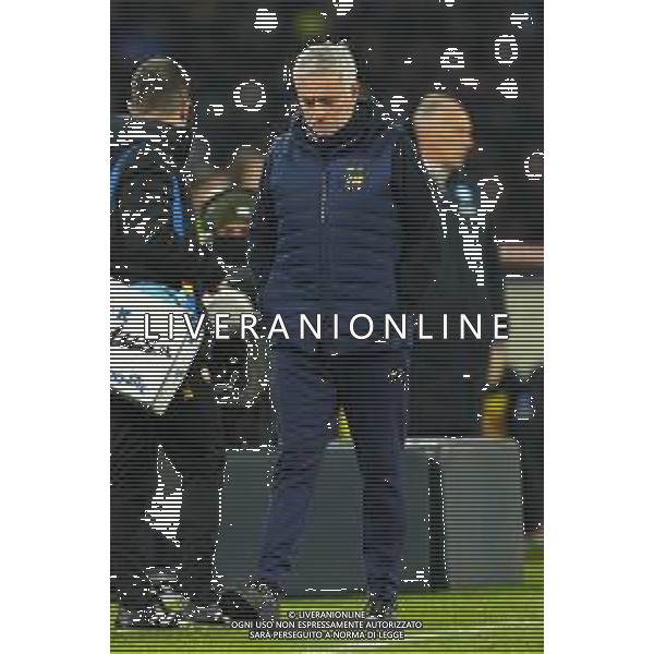 NAPOLI vs ROMA Campionato Calcio Serie A TIM - 20a Giornata 29-01-2023 NELLA FOTO delusione Jose\' Mourinho ©MOSCA / AGENZIA ALDO LIVERANI SAS
