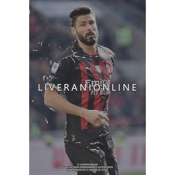 Olivier Giroud (Milan) Milan vs Sassuolo Milano 29-01-2023 Stadio Giuseppe Meazza - San Siro Campionato Serie A TIM - 20a giornata foto Roberto Garavaglia/ag. Aldo Liverani sas / AGENZIA ALDO LIVERANI SAS