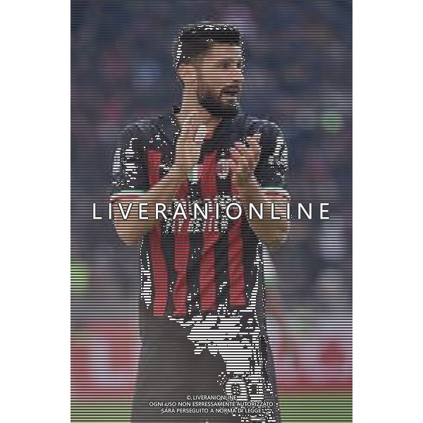 Olivier Giroud (Milan) Milan vs Sassuolo Milano 29-01-2023 Stadio Giuseppe Meazza - San Siro Campionato Serie A TIM - 20a giornata foto Roberto Garavaglia/ag. Aldo Liverani sas / AGENZIA ALDO LIVERANI SAS