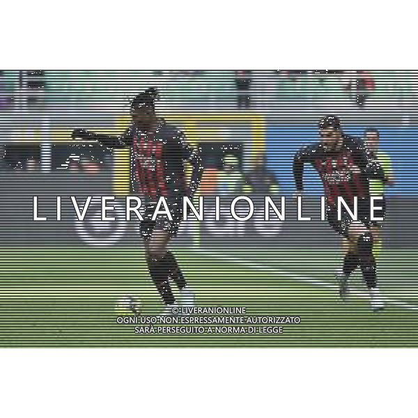Rafael Leao (Milan) SX e Theo Hernandez (Milan) DX Milan vs Sassuolo Milano 29-01-2023 Stadio Giuseppe Meazza - San Siro Campionato Serie A TIM - 20a giornata foto Roberto Garavaglia/ag. Aldo Liverani sas / AGENZIA ALDO LIVERANI SAS