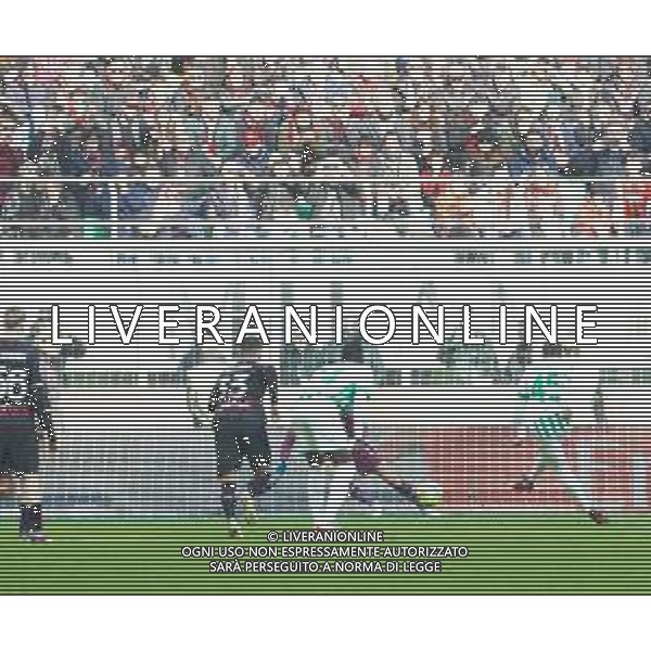 gol su rigore armand lauriente\' - MILAN vs SASSUOLO Campionato calcio Serie A TIM 29-01-2023 ©GIAMPIETRI PAOLO/ AGENZIA ALDO LIVERANI SAS