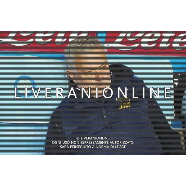 NAPOLI - ROMA CAMPIONATO CALCIO SERIE A TIM 29.01.2023 NELLA FOTO: JOSE\' MOURINHO FOTO MOSCA AG.ALDO LIVERANI SAS
