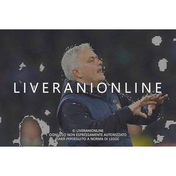 NAPOLI - ROMA CAMPIONATO CALCIO SERIE A TIM 29.01.2023 NELLA FOTO: JOSE\' MOURINHO FOTO MOSCA AG.ALDO LIVERANI SAS