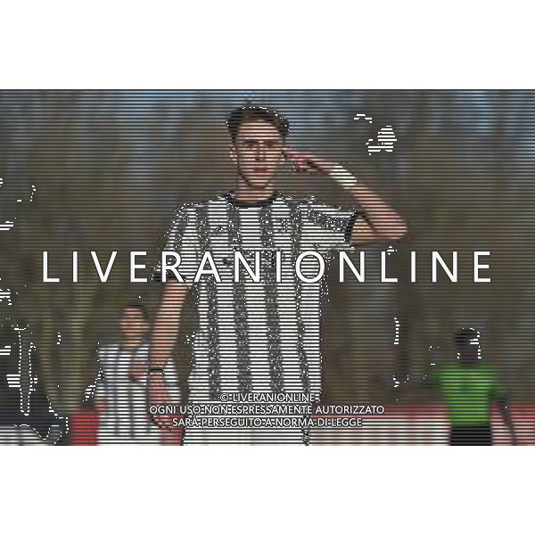 TVRG Nicolo\' Turco (Juventus) esulta dopo il gol del 2 a 0 Milan vs Juventus Milano 30-01-2023 Centro sportivo Peppino Vismara - Puma House of Football Campionato Primavera 1 TIM - 16a giornata foto Roberto Garavaglia/ag. Aldo Liverani sas / AGENZIA ALDO LIVERANI SAS