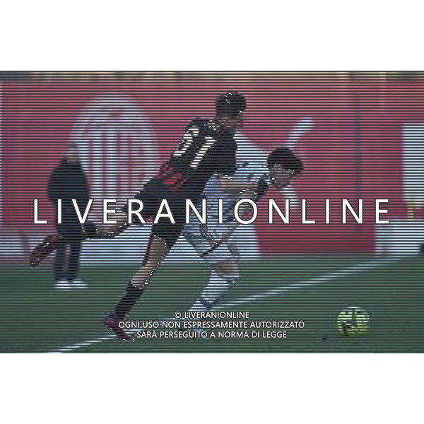 TVRG Diego Sia (Milan) e Diego Ripani (Juventus) Milan vs Juventus Milano 30-01-2023 Centro sportivo Peppino Vismara - Puma House of Football Campionato Primavera 1 TIM - 16a giornata foto Roberto Garavaglia/ag. Aldo Liverani sas / AGENZIA ALDO LIVERANI SAS
