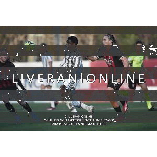 TVRG Joseph Nonge Boende (Juventus) e Dariusz Stalmach (Milan) Milan vs Juventus Milano 30-01-2023 Centro sportivo Peppino Vismara - Puma House of Football Campionato Primavera 1 TIM - 16a giornata foto Roberto Garavaglia/ag. Aldo Liverani sas / AGENZIA ALDO LIVERANI SAS