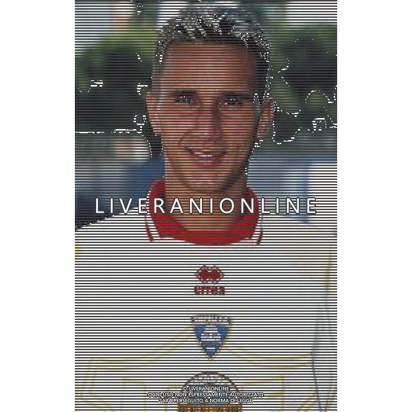 EMPOLI CALCIO 1997-1998 PRIMI PIANI ROSA GIOCATORI NELLA FOTO ANGELO PAGOTTO AG ALDO LIVERANI SAS