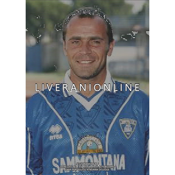 EMPOLI CALCIO 1997-1998 PRIMI PIANI ROSA GIOCATORI NELLA FOTO GIOVANNI MARTUSCIELLO AG ALDO LIVERANI SAS