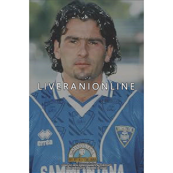 EMPOLI CALCIO 1997-1998 PRIMI PIANI ROSA GIOCATORI NELLA FOTO STEFANO BETTELLA AG ALDO LIVERANI SAS